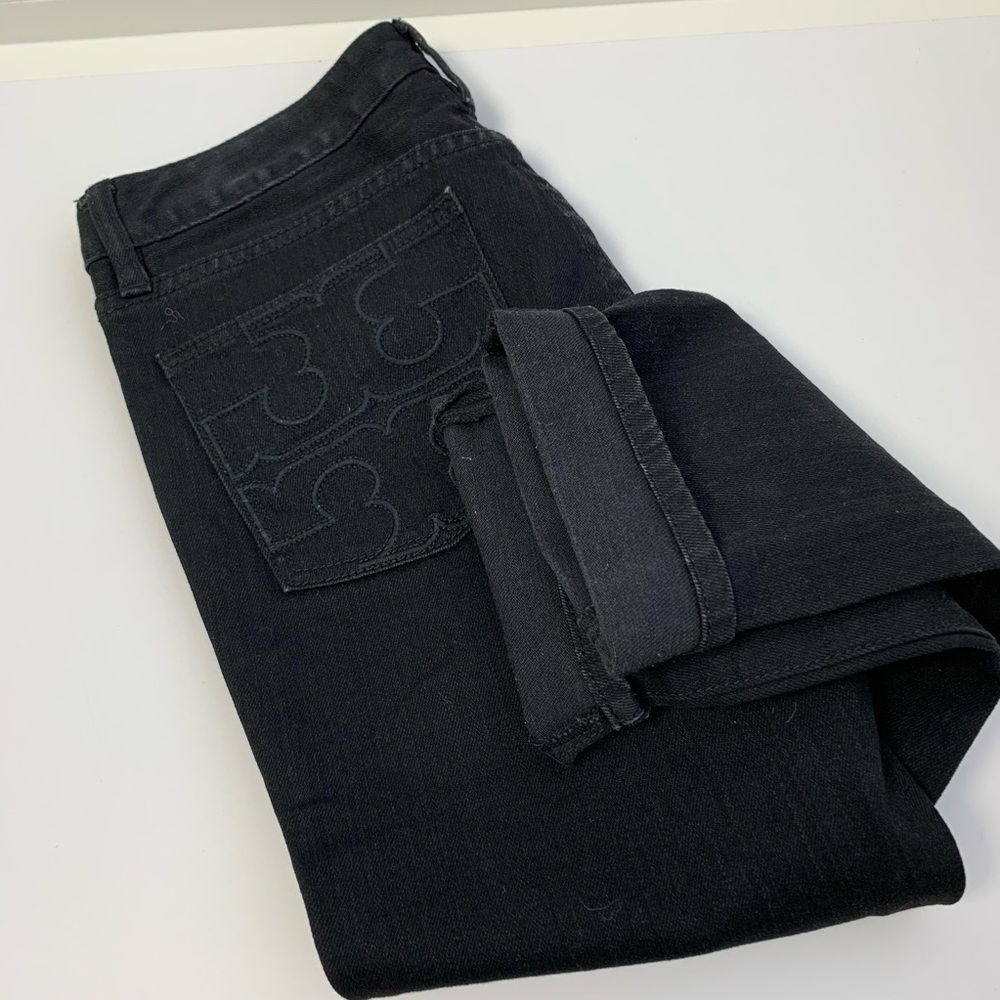 Tory Burch super skinny black jeans